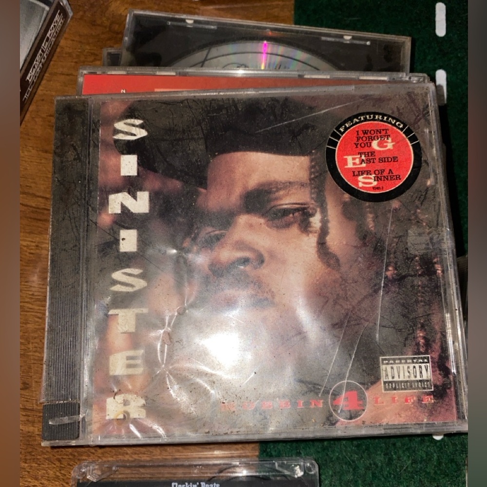 Sinister Mobbin 4 Life (CD, Album 
Media: Mint (M) 
Sleeve: Good (G)